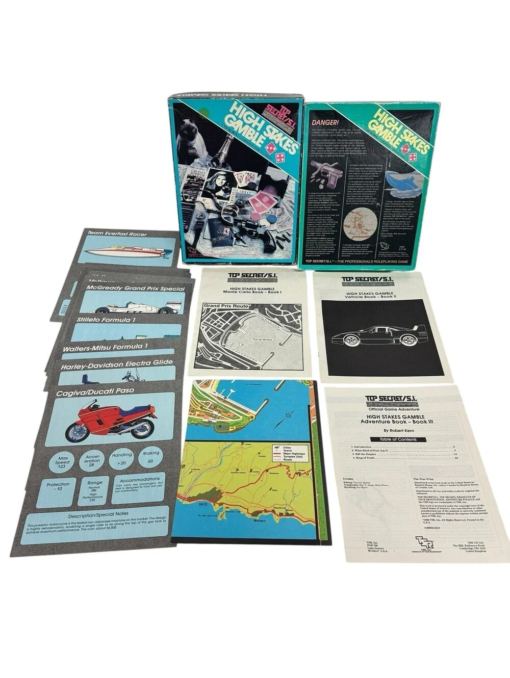High Stakes Gamble Box Set - Top Secret/S.I. (Complete)